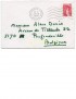 YOURCENAR Marguerite lettre autographe signée à Alain Denis Christophe 23 décembre 1980 invitation à Petite Plaisance Maine