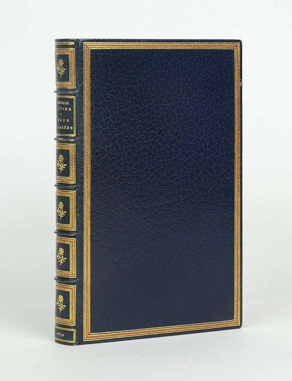 GAUTIER Théophile Émaux et camées Didier 1852 édition originale Hollande BFK de Rives seul grand papier reliure triplée de Pierr