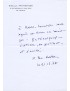 Hommage à Imre Pan Lettre de Mireille Pan-Kastler