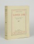 CONRAD Joseph Lord Jim Nouvelle Revue Française 1922 édition originale française vergé pur fil grand papier broché