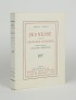 CONRAD Joseph Jeunesse Cœur des ténèbres Nouvelle Revue Française 1925 édition originale française vergé pur fil grand papier br