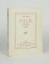 CONRAD Joseph Falk Nouvelle Revue Française 1934 édition originale française vergé pur fil grand papier broché