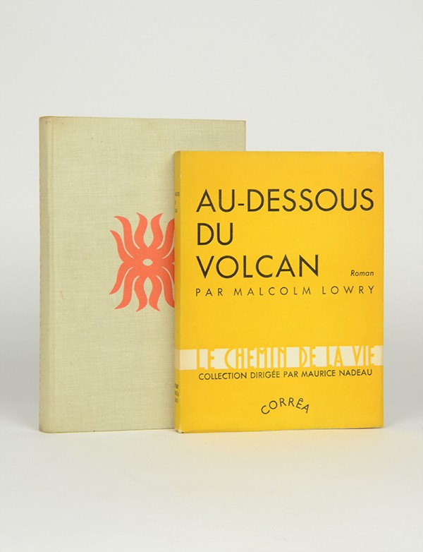 LOWRY Malcolm Au-dessous du volcan Club français du livre Corrêa 1949 1950 édition originale française première édition