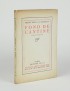 DRIEU LA ROCHELLE Pierre Fond de cantine Nouvelle Revue Française 1920 édition originale vélin pur fil envoi à Schlumberger