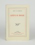 DRIEU LA ROCHELLE Pierre Genève ou Moscou Nouvelle Revue française 1928 édition originale pur fil envoi à Jean Schlumberger