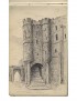 SCHLUMBERGER Jean Carnet de douze dessins originaux datant de 1893 1895 à la plume et au crayon Mont Saint Michel Dinan