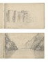 SCHLUMBERGER Jean Carnet de douze dessins originaux datant de 1893 1895 à la plume et au crayon Mont Saint Michel Dinan