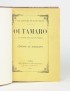 GONCOURT Edmond de Outamaro Charpentier 1891 édition originale sur Hollande grand papier envoi autographe signé à Léon Hennique 