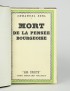 BERL Emmanuel Mort de la pensée bourgeoise Grasset 1929 édition originale vélin pur fil Lafuma reliure art déco d'époque signée 