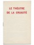 ARTAUD Antonin Le Théâtre de la cruauté Bernard Steele 1933 édition originale lettre tapuscrite signée