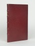 TELLIER Jules Les Brumes Lemerre 1883 édition originale rare relié en plein maroquin par Canape