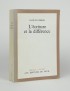 DERRIDA Jacques L'écriture et la différence Seuil Tel quel 1967 édition originale envoi autographe signé à Max Loreau