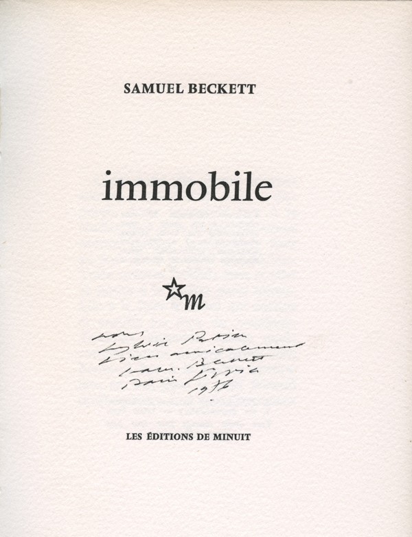 BECKETT (Samuel)