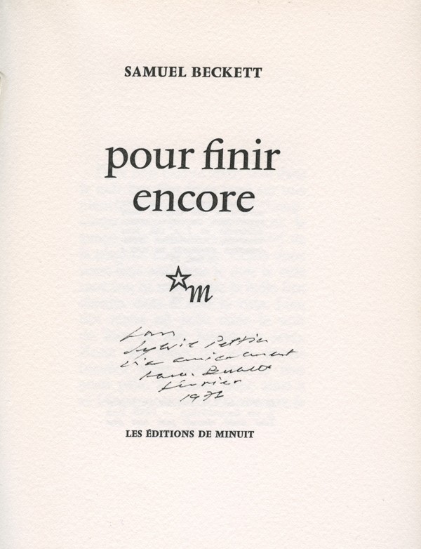 BECKETT (Samuel)