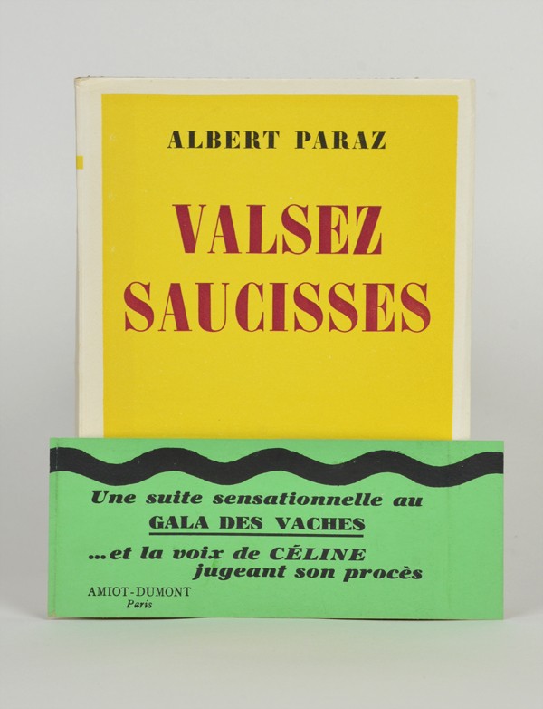 [CELINE (Louis-Ferdinand)] PARAZ (Albert)